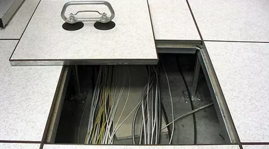 کف کاذب فولادی